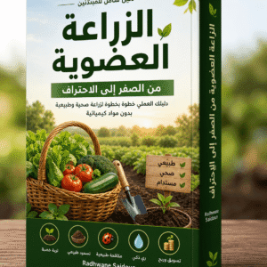 كتاب الزراعة العضوية من الصفر إلى الاحتراف | دليل عملي لإنتاج غذاء صحي ومستدام