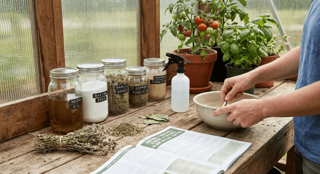 المبيدات الفطرية الطبيعية دليل مكافحة أمراض النبات عضوياً