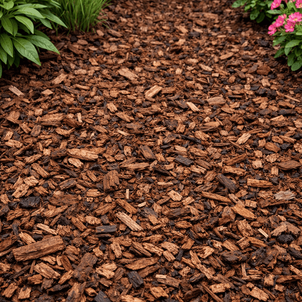 صورة طبقة مهاد تغطي التربة